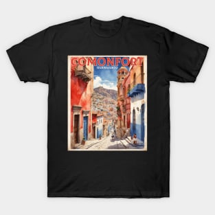 Comonfort Guanajuato Mexico Vintage Tourism Travel T-Shirt